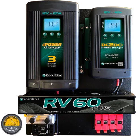 Enerdrive RV 60 PLUS BOARD with Monitor K-RV-60-01