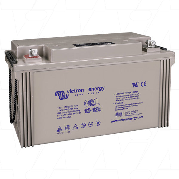 BAT412121104 - Victron Energy 12V 130Ah Sealed Lead Acid Deep Cycle Gel Battery BAT412121104 Product Image