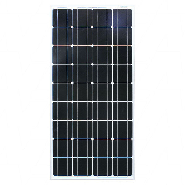 12V 100W 36 Cell Symmetry Monocrystalline Solar Module with IP65 rated junction box and 2 x 0.9m leads with LH4 male & female connectors SY2-M100W/LH4