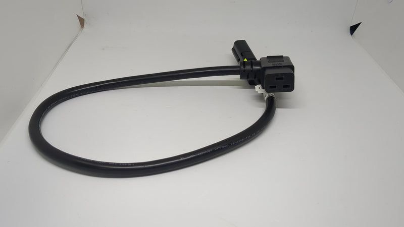 CMS C3.1 to IEC C19 Inverter Input Cable 600mm 90o 2.5mm