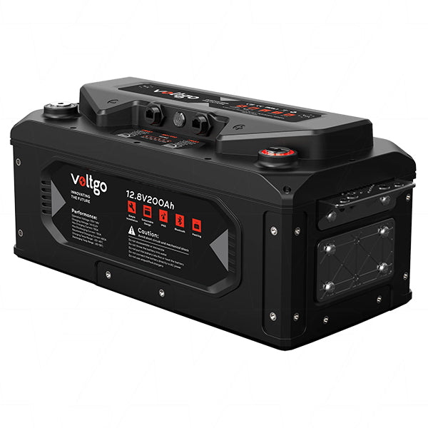 VoltGo Elite Series 25.6V 100Ah LiFePO4 IP65 Battery VLRV2560B