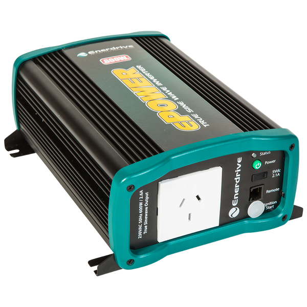 Enerdrive EN1106S ePOWER 600W True Sine Wave Inverter