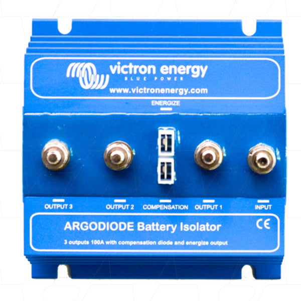 100-3AC ARGODIODE - 100A 3 Battery Diode Isolator with Alternator energize input M6 ARG100301000R Product Image