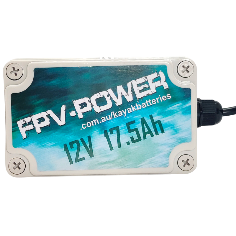 FPV Power 12V 17.5Ah Lithium Battery Plus Charger Combo