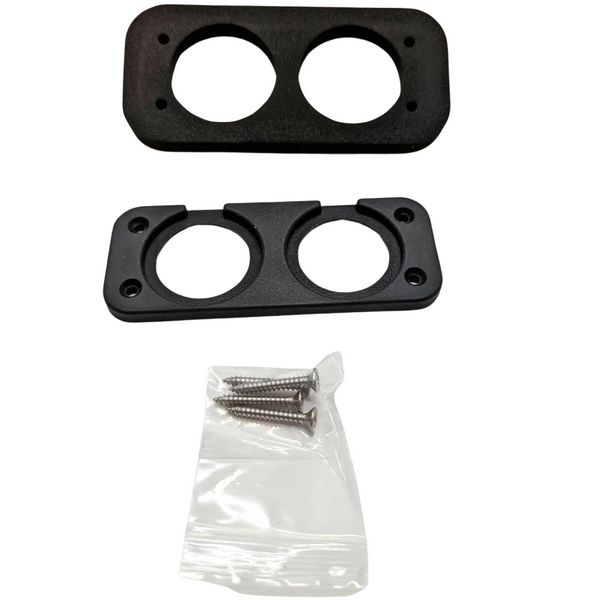 FPV Power Double Hole Dash mount plate