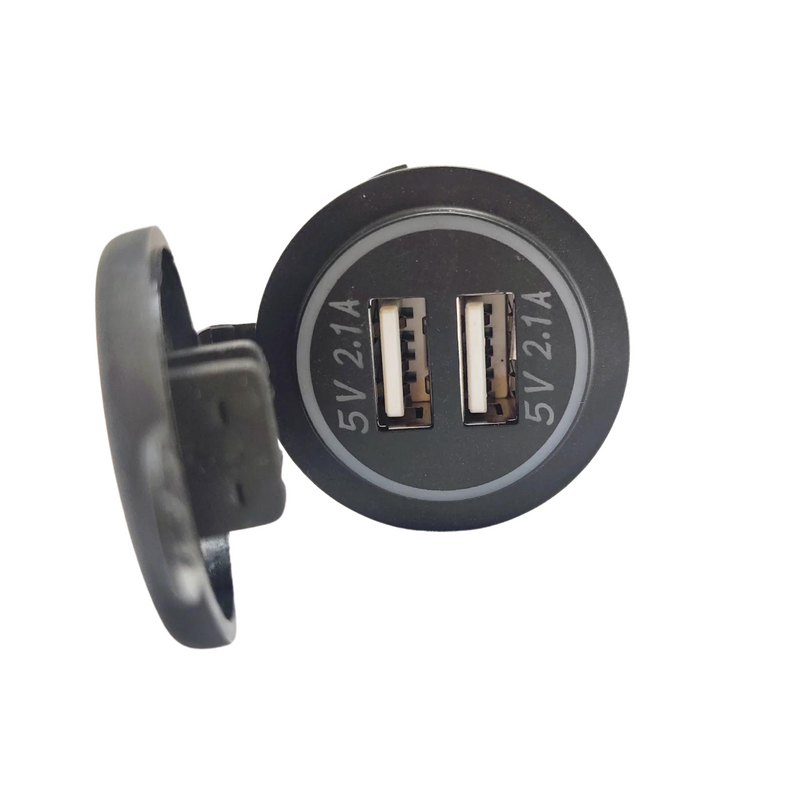 FPV Power USB - Dual Port (2.1a) for Dash Mount