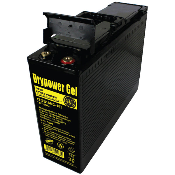 Drypower 12v 160ah Sealed Lead Acid Hybrid Gel Battery For Deep Cycle Motive Power 12GB160C-FR