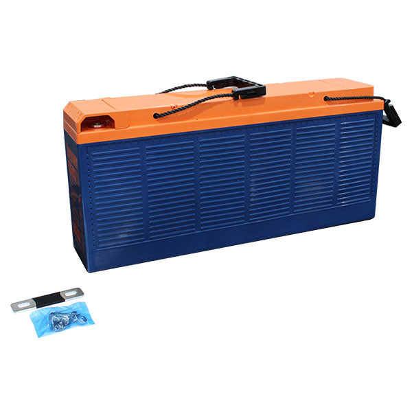 Drypower 12V 104Ah High Temperature Long Life Standby Front Terminal AGM Battery 12HT105FT-FR