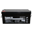DryPower 12V 212AH Pure Gel Type Sealed Lead Acid Deep Cycle Battery 12PLG215TS