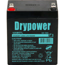 Drypower 12V 5Ah Long Life Standby AGM Battery 12SB5TL