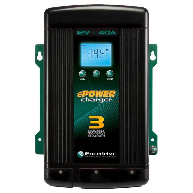 Enerdrive EN31240 ePOWER 12V 40A AC Battery Charger