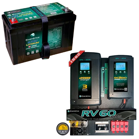 RV60-03 PLUS Board inc 125Ah BTEC Bundle K-RV60-03-125BT-BUNDLE