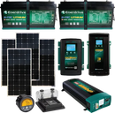 Enerdrive 2 x 200Ah B-TEC inc 720W Solar, DC40, AC60, ePRO+ & 2600X TIAV K-400-18