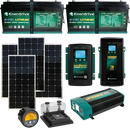 Enerdrive 2 x 200Ah B-TEC inc 720W Solar, DC40, AC60, ePRO+ & 2000X TIAV K-400-17