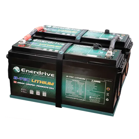 Enerdrive 2 x 200Ah B-TEC inc Parallel Link 95mm2 K-400-15