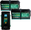 Enerdrive 2 x 200Ah B-TEC Bundle inc AC60 Charger K-400-07