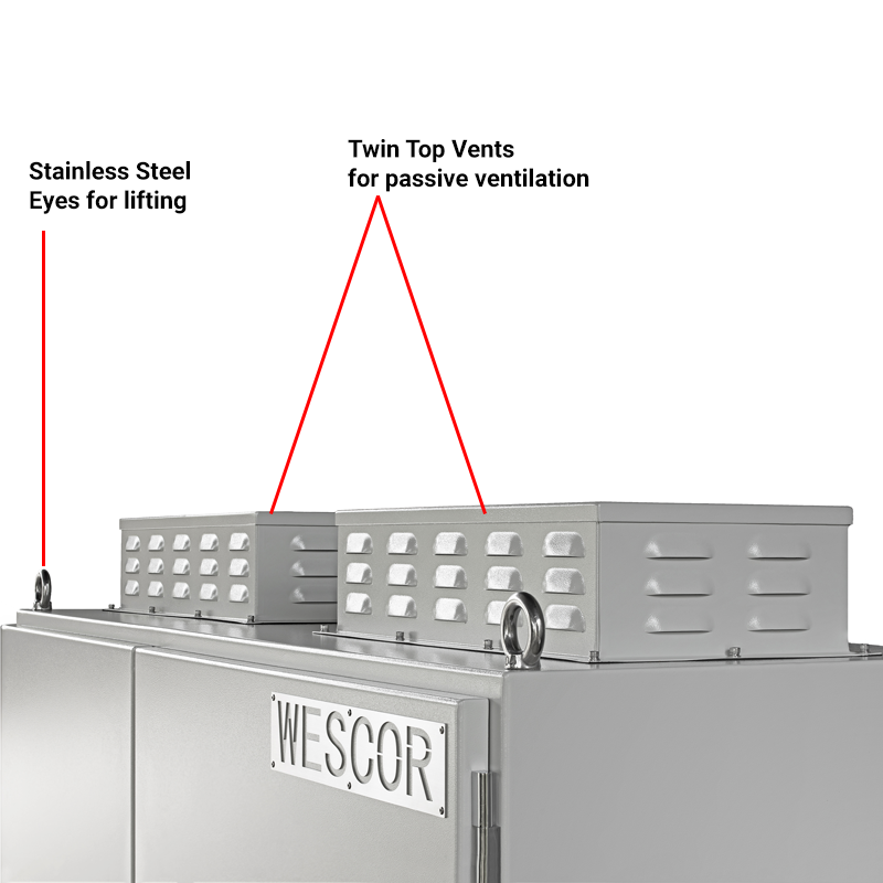 Busbar Kit for use with the Wescor range of Solar Battery & Equipment Cabinets ALBBK