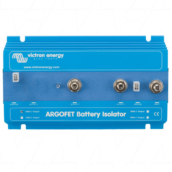 Victron Argofet 100A Two Batteries Isolator with AEI ARG100201020R