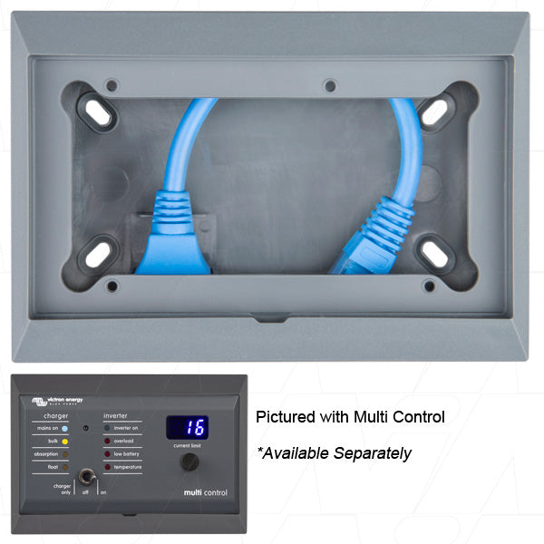 ASS050300010 - Wall Mount Enclosure for 65x120mm GX panels with 90 deg. RJ45 socket only ASS050300010 Product Image