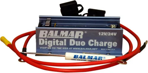Digital Duo Charge, 12/24v, w/Wires B-DDC-1224