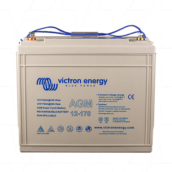 BAT412117081 - Victron Energy 12V 170Ah Sealed Lead Acid Super Cycle Battery BAT412117081 Product Image