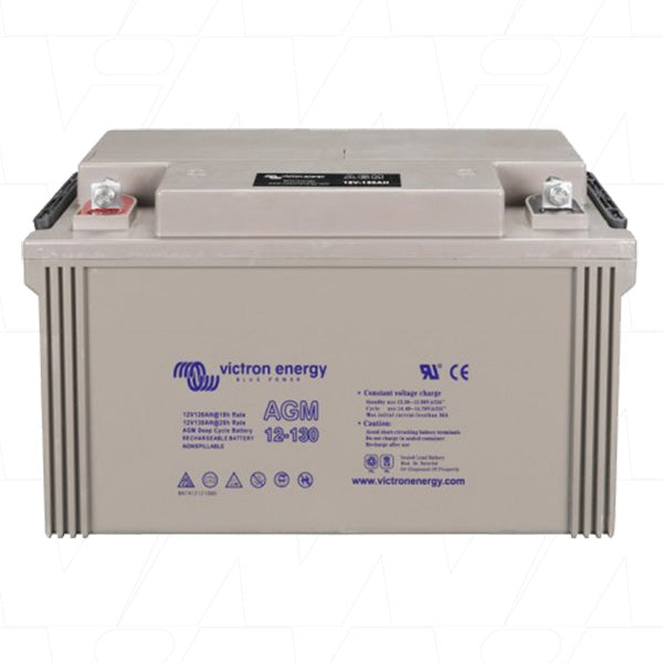 BAT412121084 - Victron Energy 12V 130Ah (20HR) Cyclic AGM Type Lead Acid Battery BAT412121084 Product Image