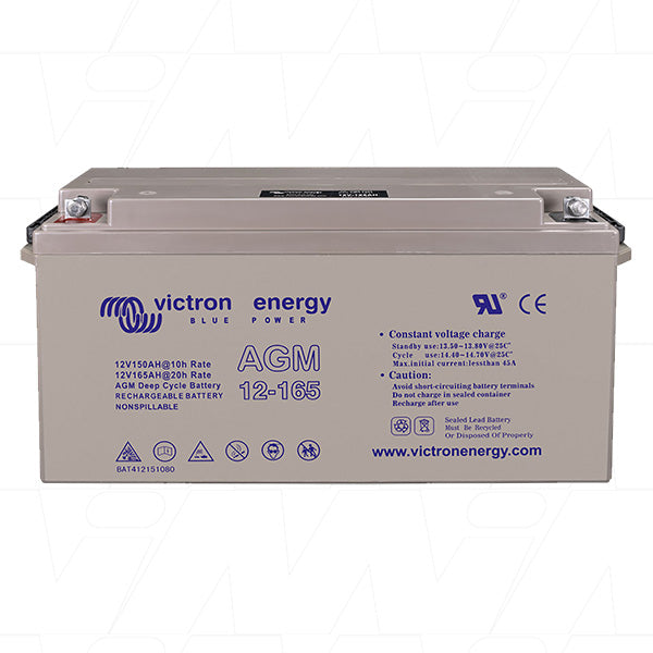 BAT412151084 - Victron Energy 12V 165Ah (20HR) Cyclic AGM Type Lead Acid Battery BAT412151084 Product Image