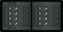 Panel 360 12v-10A 8 Position CLB Horiz BS-1456B