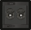 Panel 360 DC 2 x 12v Sockets BS-1472B