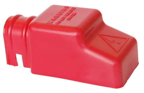CableCap Dual Post 1/O Red BS-4019B
