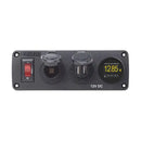 Panel Below Deck 12V Socket/ USB/Vmeter BS-4366B