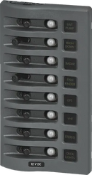 Panel 12VDC WP CB Panel - Gray 8P BS-4378B