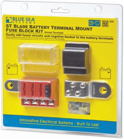 ST Blade Batt Term Mount Fuse Block Kit BS-5024