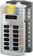ST Blade Fuse Block 12 Circuit & Neg Bar BS-5026B