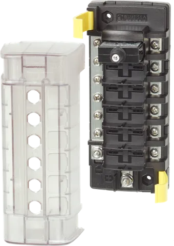 C/ Breaker Block - 6 Position - Neg Bar BS-5052B