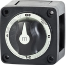 Battery Switch 300A 4 Position Black BS-6007200B