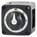 Battery Switch m Series 3 posn BLK BS-6008200