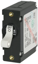 Circuit Breaker AA1 Toggle 2.5A White BS-7197B