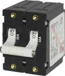 Circuit Breaker AA2 Toggle 50A White BS-7242B