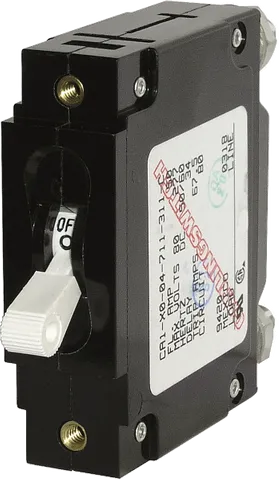 Circuit Breaker CA1 Toggle 50A White BS-7244B