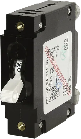 Circuit Breaker CA1 Toggle 60A White BS-7246B