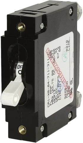 Circuit Breaker CA1 Toggle 100A White BS-7250B