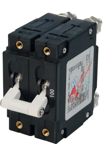 Circuit Breaker CA2 Toggle 100A White BS-7258B