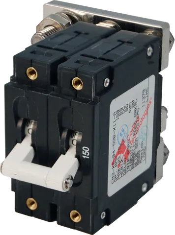 Circuit Breaker CA2 Toggle 150A White BS-7267B