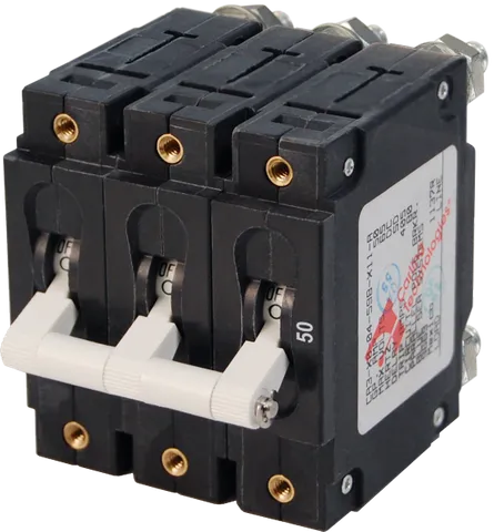 Circuit Breaker CA3 Toggle 50A White BS-7287B