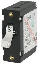 Circuit Breaker AA1 Toggle 8A White BS-7299B