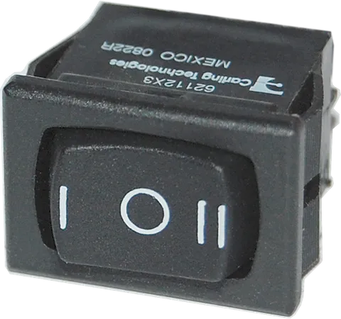 Switch Rocker DPDT (On)-Off-(On) BS-7495B