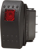 Switch Contura 2 DPST OFF-ON Black BS-7934B