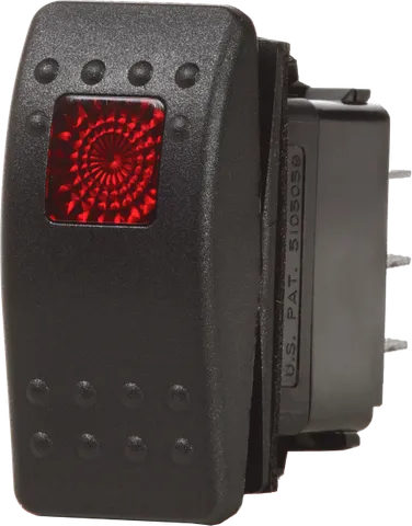 Switch Contura 2 DPDT(ON)-OFF-ON Black BS-7937B