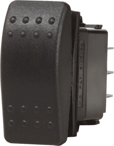 Switch Contura 2 DPDT (ON)OFF(ON) Black BS-7938B